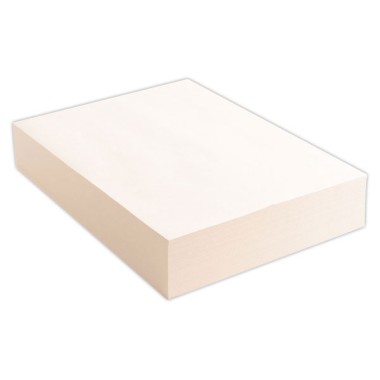 Ramettes 500f. papier blanc A3 80g 100% recyclé faible blancheur x5 - Lettura