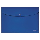 Pochette pression Leitz PP recyclé A4 bleu - Leitz