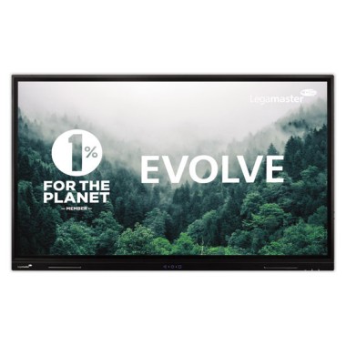 Ecran 75" Evolve ETX30 avec support mobile à hauteur réglable - Legamaster