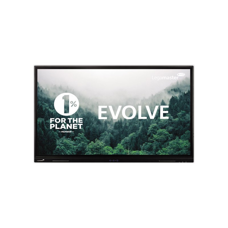 Ecran 75" Evolve ETX30 avec support mobile à hauteur réglable - Legamaster