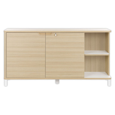 Meuble de rangement bas en mélaminé 25mm gamme Absolu - Shopdeschefs