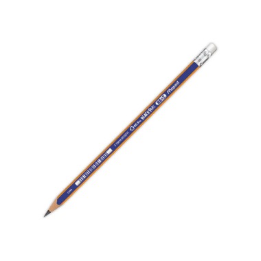 Crayons à papier MAPED Black'Peps recyclé avec gomme x12 - Maped