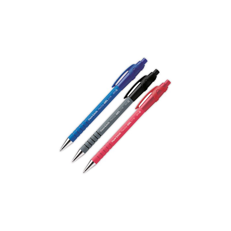 Stylo gel rétractable Flexgrip - Papermate