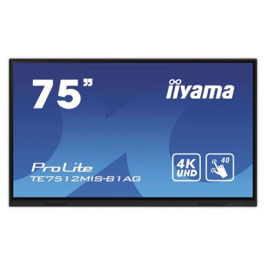Ecran tactile intéractif 4K UHD 75" - IIYAMA - Iiyama