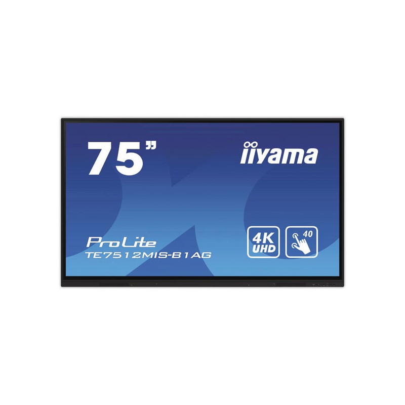 Ecran tactile intéractif 4K UHD 75" - IIYAMA - Iiyama