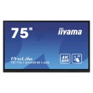 Ecran tactile intéractif 4K UHD 75" - IIYAMA - Iiyama
