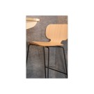Tabouret pour cabine acoustique 1 personne hêtre - Shopdeschefs