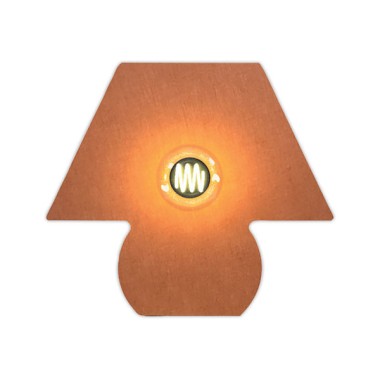 Lampe à poser Monplaisir Terracota - Shopdeschefs