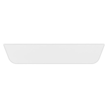 Voile de fond L.200 cm blanc - Shopdeschefs