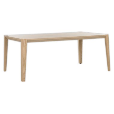 Bureau BAMAKO chêne structuré 200 cm x90 cm bois - Shopdeschefs