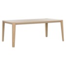 Bureau BAMAKO chêne structuré 200 cm x90 cm bois - Shopdeschefs