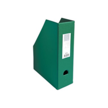 Porte-revues pliable EXACOMPTA en polypropylène-Dos 10 cm- vert - Exacompta