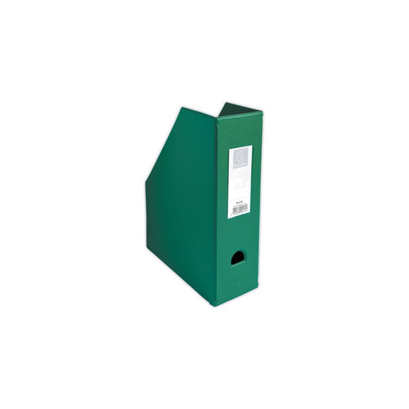 Porte-revues pliable EXACOMPTA en polypropylène-Dos 10 cm- vert - Exacompta