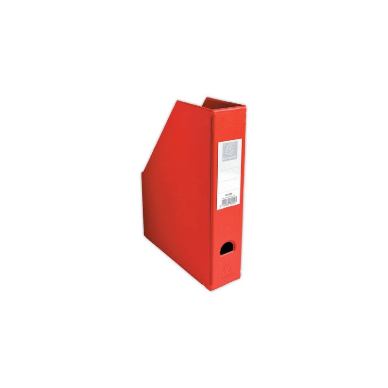 Porte-revues pliable EXACOMPTA en polypro-Dos 7 cm- rouge - Exacompta