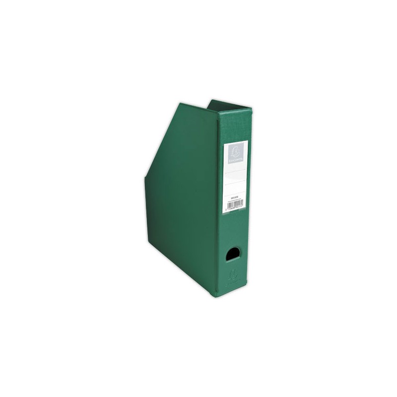 Porte-revues pliable EXACOMPTA en polypro-Dos 7 cm- vert - Exacompta