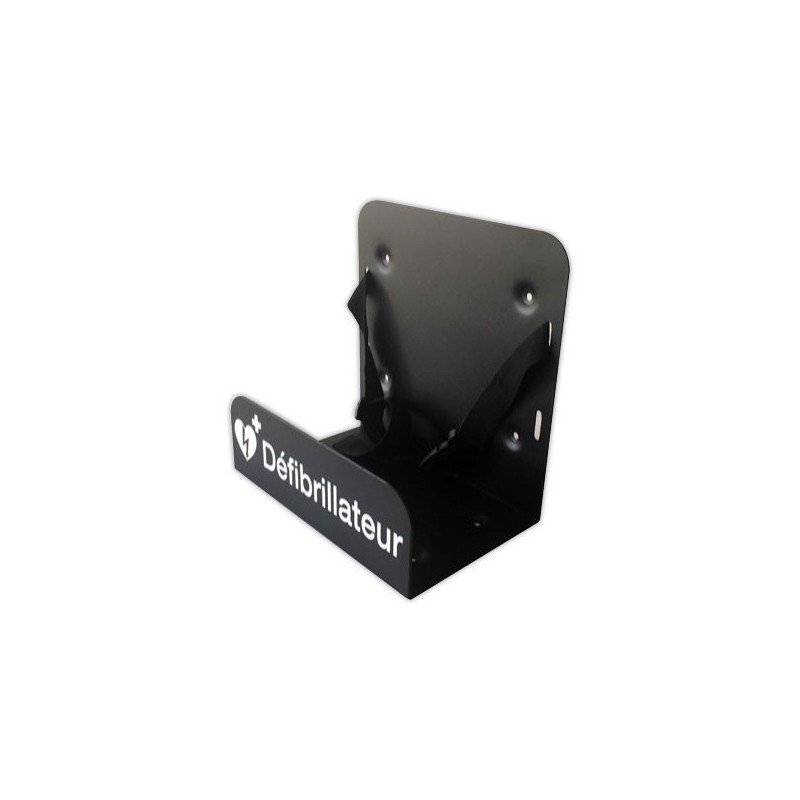 Support mural en métal pour DAE L 23x P 15,4 x H 21,7 cm, noir - Schiller
