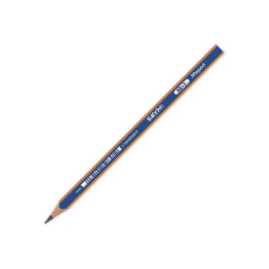 Crayons à papier MAPED Black'Peps recyclé x12 - Maped