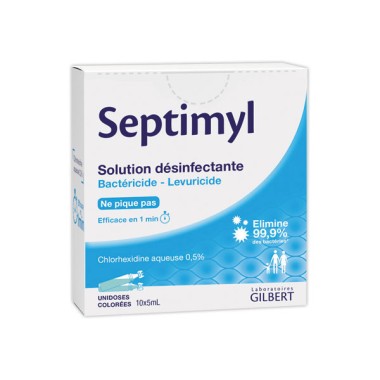 Unidoses de 5 ml de chlorhexidine x10 - Shopdeschefs