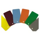 Etiquettes plastiques avec trou de suspension - 110 x 55mm - Blanche x1000 - Shopdeschefs