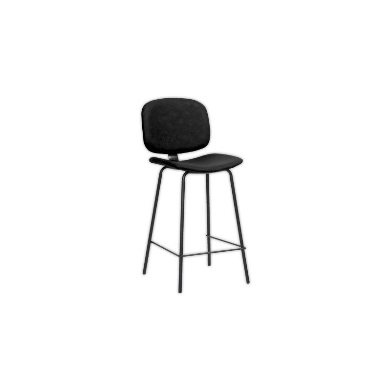Chaises hautes vintage anthracites montées x2 - Paperflow