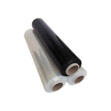 rouleaux de film étirable manuel 17µ -450mm x 270m noir x6 - Shopdeschefs