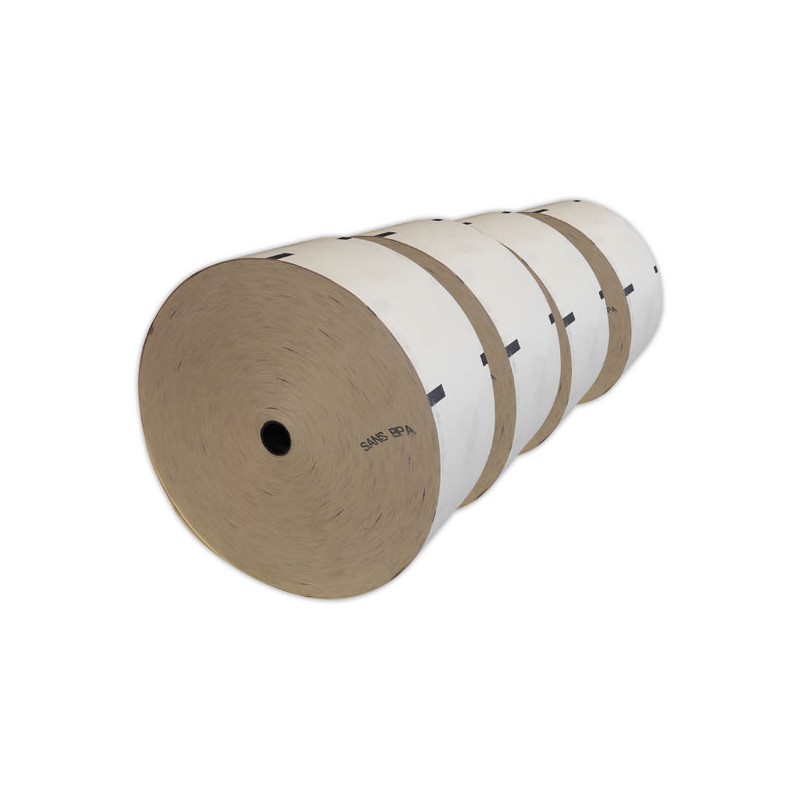 Rouleaux de tickets clients GAB NCR 80X205X17.5 MM x4 - Shopdeschefs