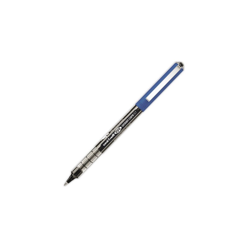 Roller pointe métal uni-ball EYE OCEANCARE 0,7 mm noir- Ecriture moy - Uni Ball
