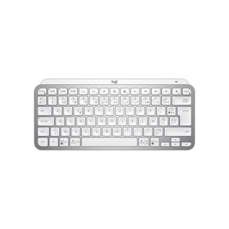 Clavier sans fil MX Keys mini - gris clair - Logitech