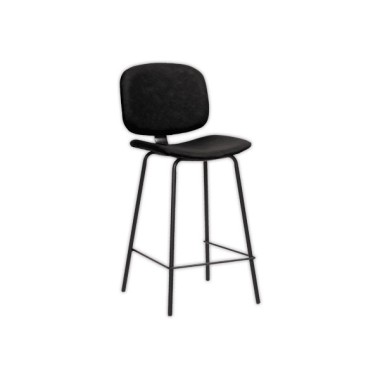 Chaises hautes vintage anthracites x2 - Paperflow