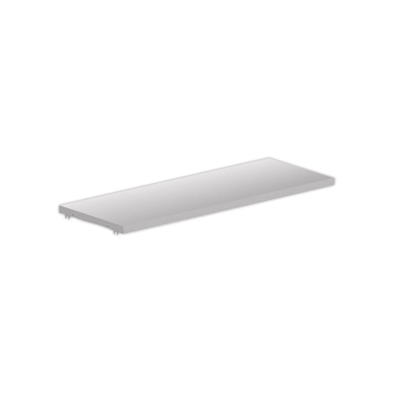 Étagère alu en métal pour armoire haute bicolore L.120 cm - Shopdeschefs