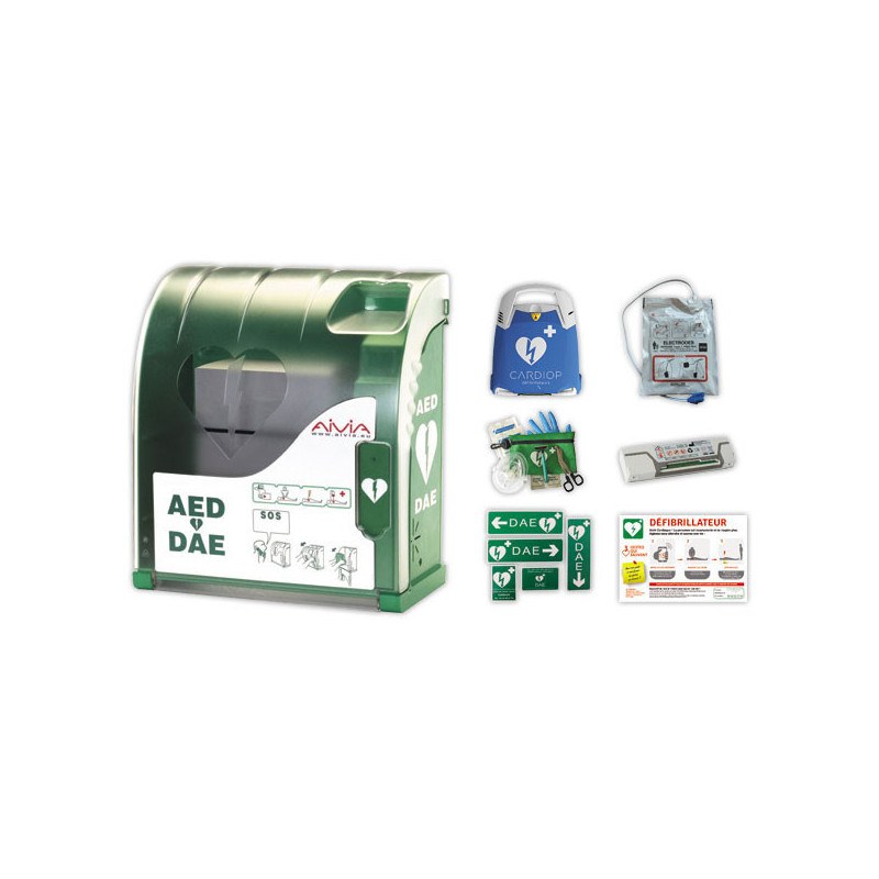 Pack défibrillateur Fred PA-1exterieur - Schiller