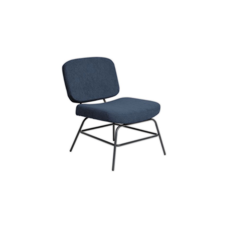 Chaise CURVE Bleu Monté - Paperflow