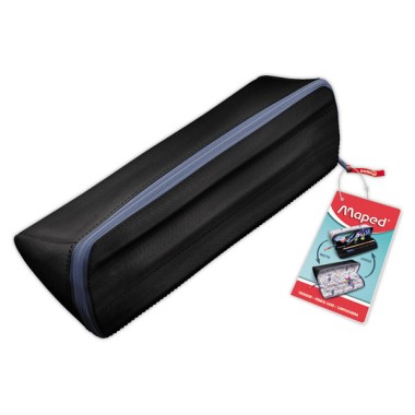 Trousse MAPED à grande ouverture noire - Maped
