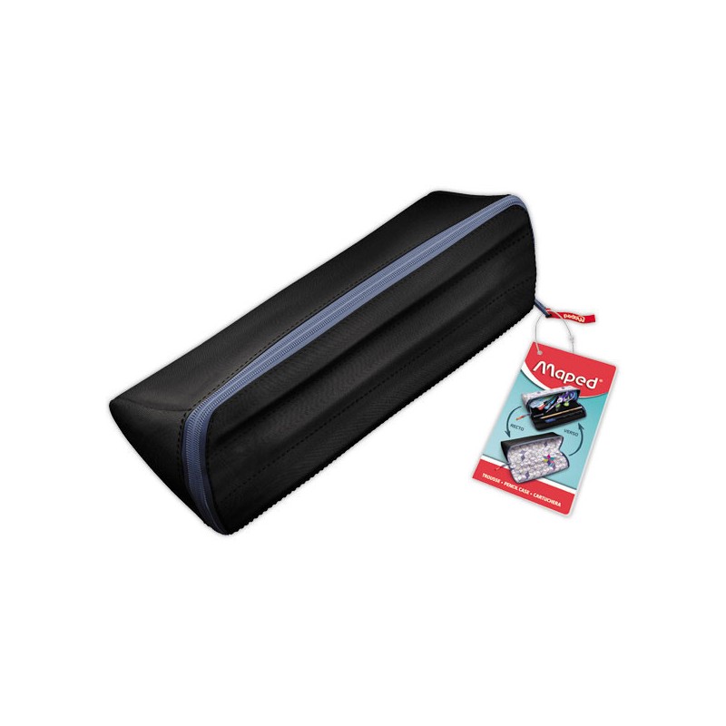 Trousse MAPED à grande ouverture noire - Maped