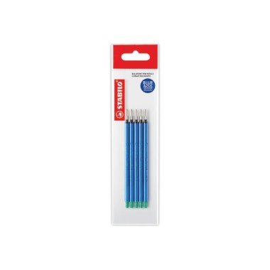 Recharges STABILO marathon - bleu x5 - Stabilo