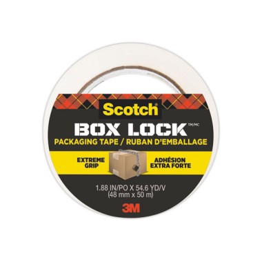 Ruban d'emballage Scotch® Box Lock 3950 48 mm x 50 m - 3M Scotch