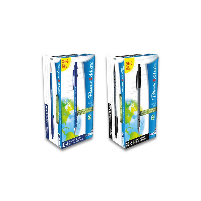 Stylos bille FLEXGRIP RT x36 - Papermate