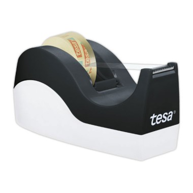 Dérouleur Easy Cut Orca TESA + 8 rouleaux transparents 33 m x 19 mm - Tesa