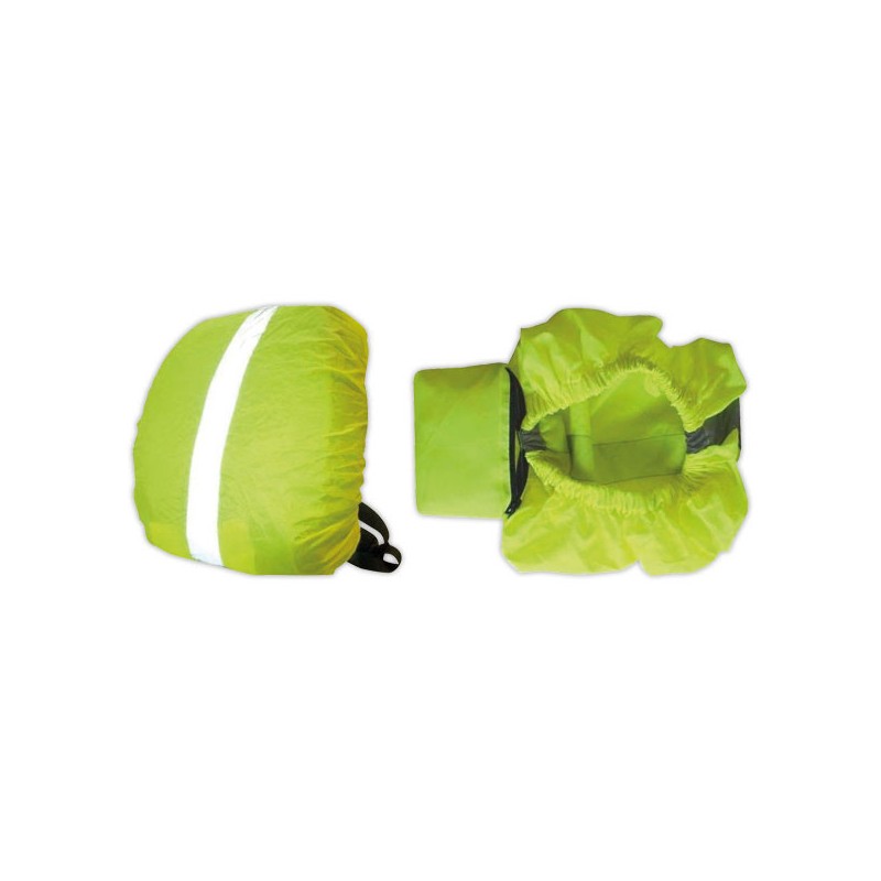 Housse de sac à dos imperméable réfléchissante jaune - Shopdeschefs