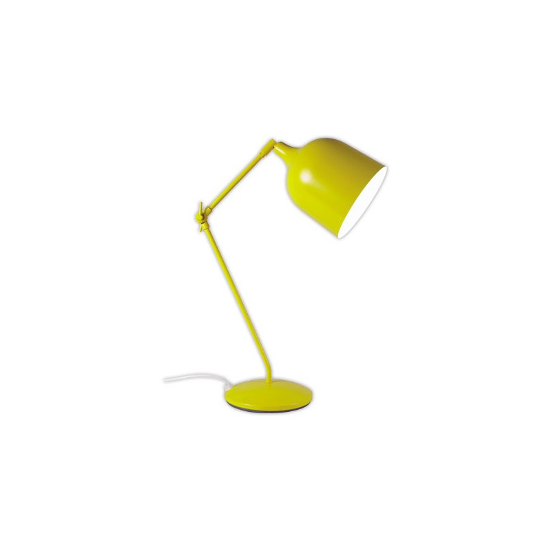 Lampe de bureau MEKANO - Jaune - Aluminor