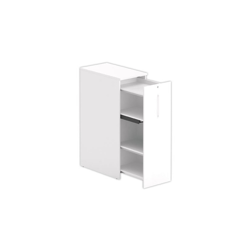 Armoire Orga tower ouverture à droite H1300 blanc - Shopdeschefs