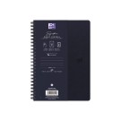 Cahier Signature broché A5 160 pages ligné. Bleu - Oxford