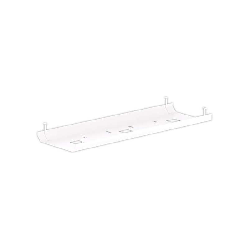 Goulotte double L 160 blanc - Shopdeschefs