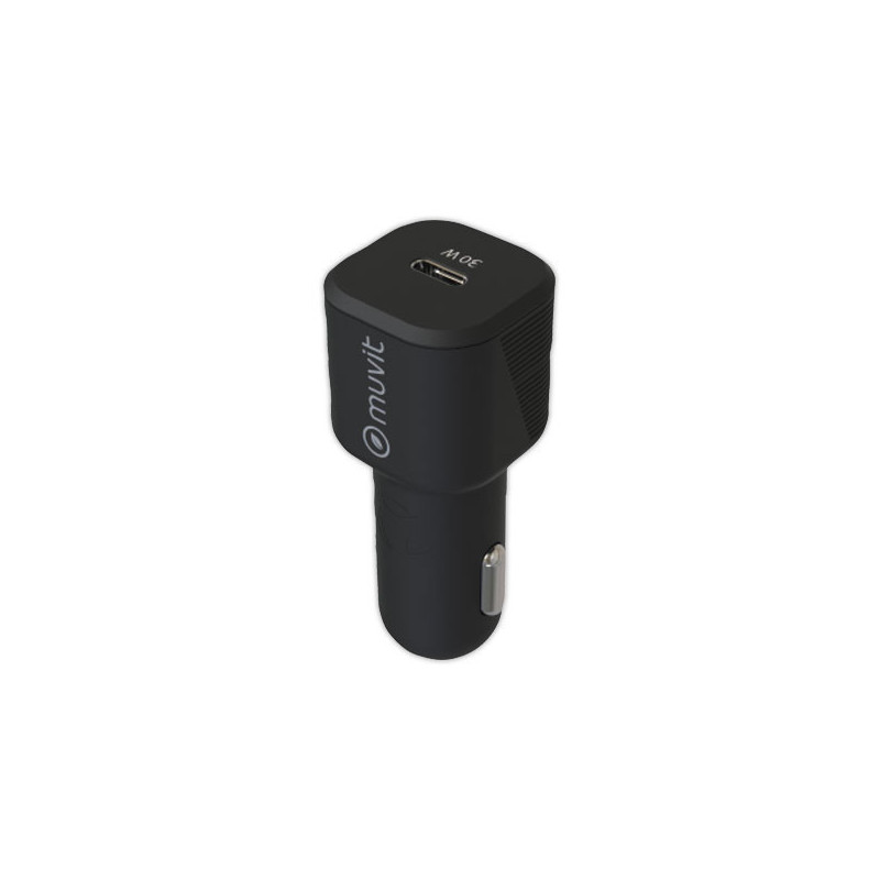 Chargeur voiture USB-C 30W - Muvit