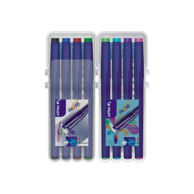 Feutres d'écriture moyenne effaçable Frixion Fineliner PILOT x8 - Pilot
