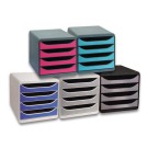 Module de classement 4 tiroirs Big boxEXACOMPTA - Exacompta