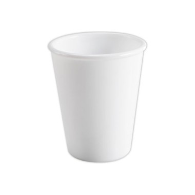 Gobelets à thé en verre opale 21,5 cl.H. : 9,5 cm. Ø : 8 - Blanc x12 - Bormioli Rocco
