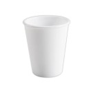 Gobelets à thé en verre opale 21,5 cl.H. : 9,5 cm. Ø : 8 - Blanc x12 - Bormioli Rocco