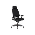 Fauteuil tapissé KENARI monté avec accotoirs 2D - Shopdeschefs