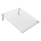 Mini tableau bloc-note de bureau transparent A4 NOBO incliné - Nobo